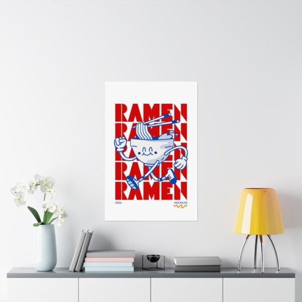 Retro Ramen Noodles Matte Vertical Posters - Image 8