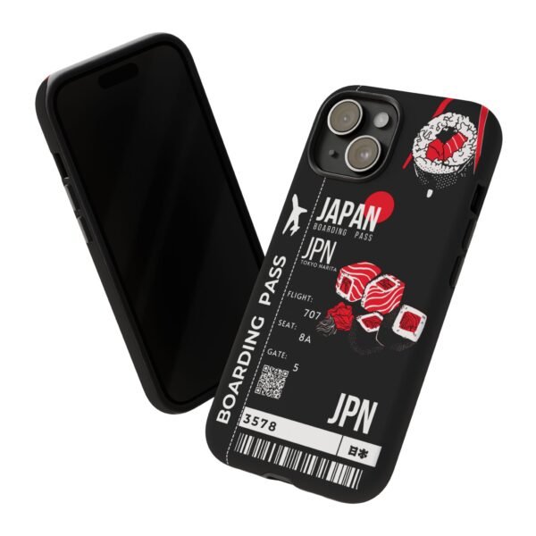 Japan Boarding Pass Phone Case - Sushi Lover Gift - Image 5